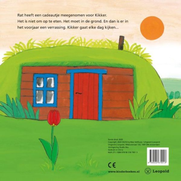 Kinderboek een verrassing voor kikker achterzijde